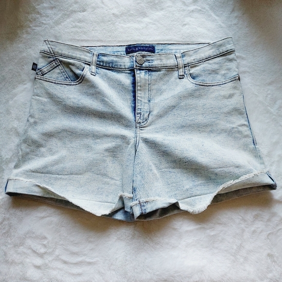 Rock & Republic Pants - Rock & Republic Bumbershoot Light Blue Shorts P1005